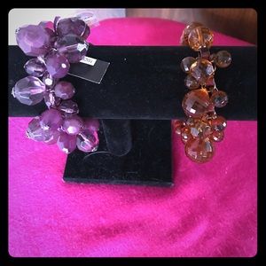 2 Chunky Stretch Bracelets